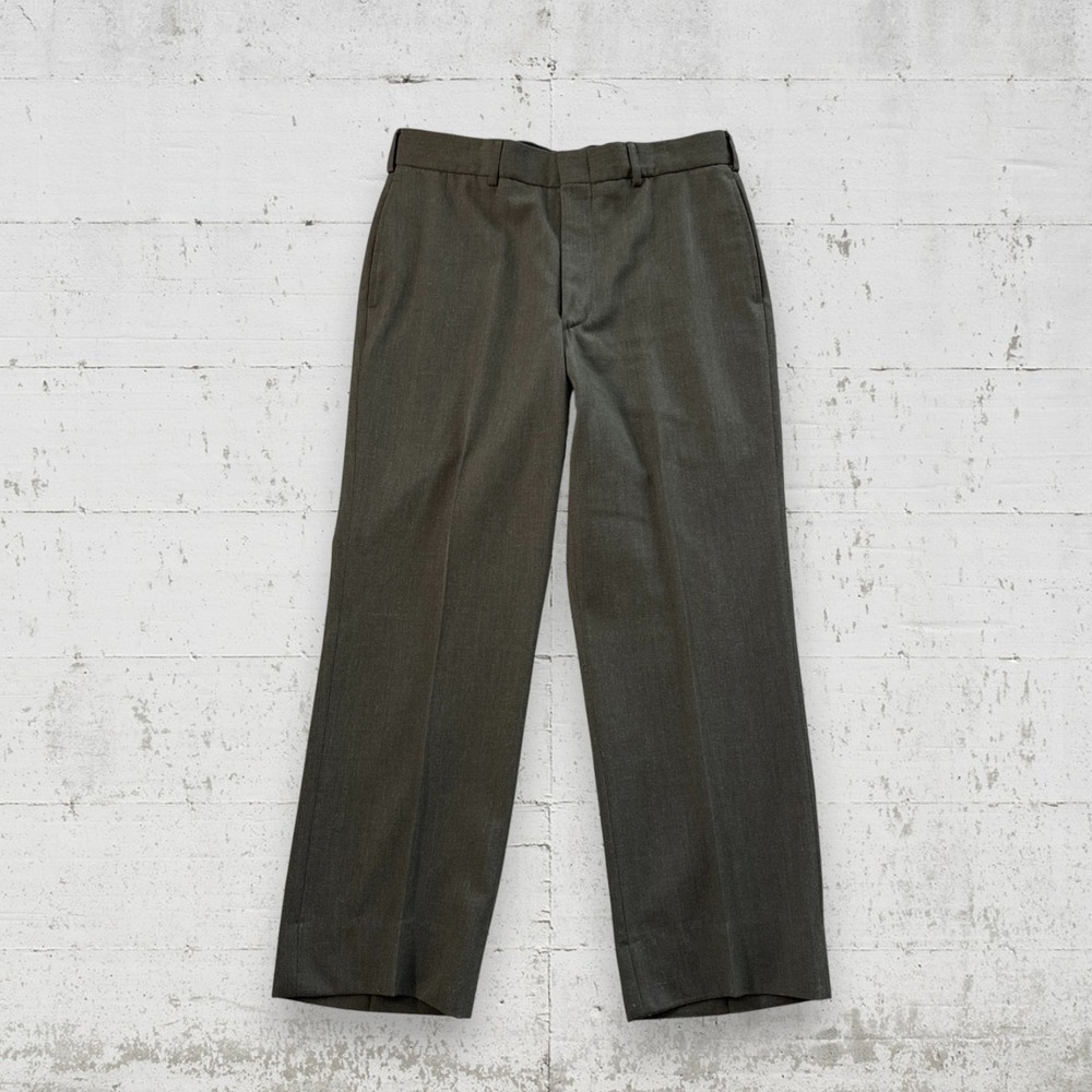 VTG USMC MARINE CORPS DRESS UNIFORM SHADE 2212 GREEN PANTS‎ TROUSER 33S (32x28)